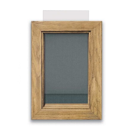 United Visual Products Indoor Enclosed Combo Board, 72"x36", Black Frame/Burgundy & Blue Spruce UVCB7236B-BURGUN-BLSPRU